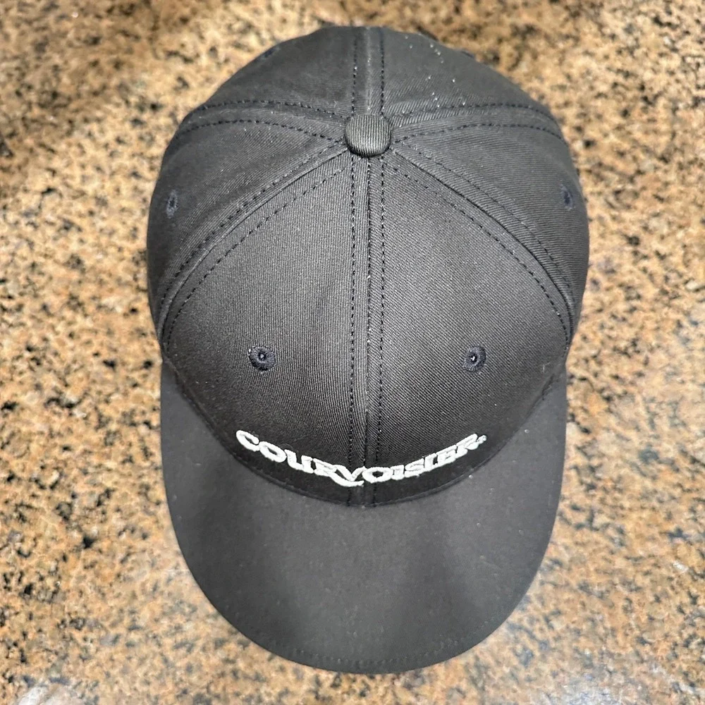 Courvoisier‎ Style Master Strapback Hat Cap Mens OSFA Black Cotton